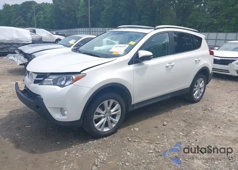 2013 Toyota Rav4 Limited z USA, uszkodzony, nr VIN 2T3DFREV1DW078894
